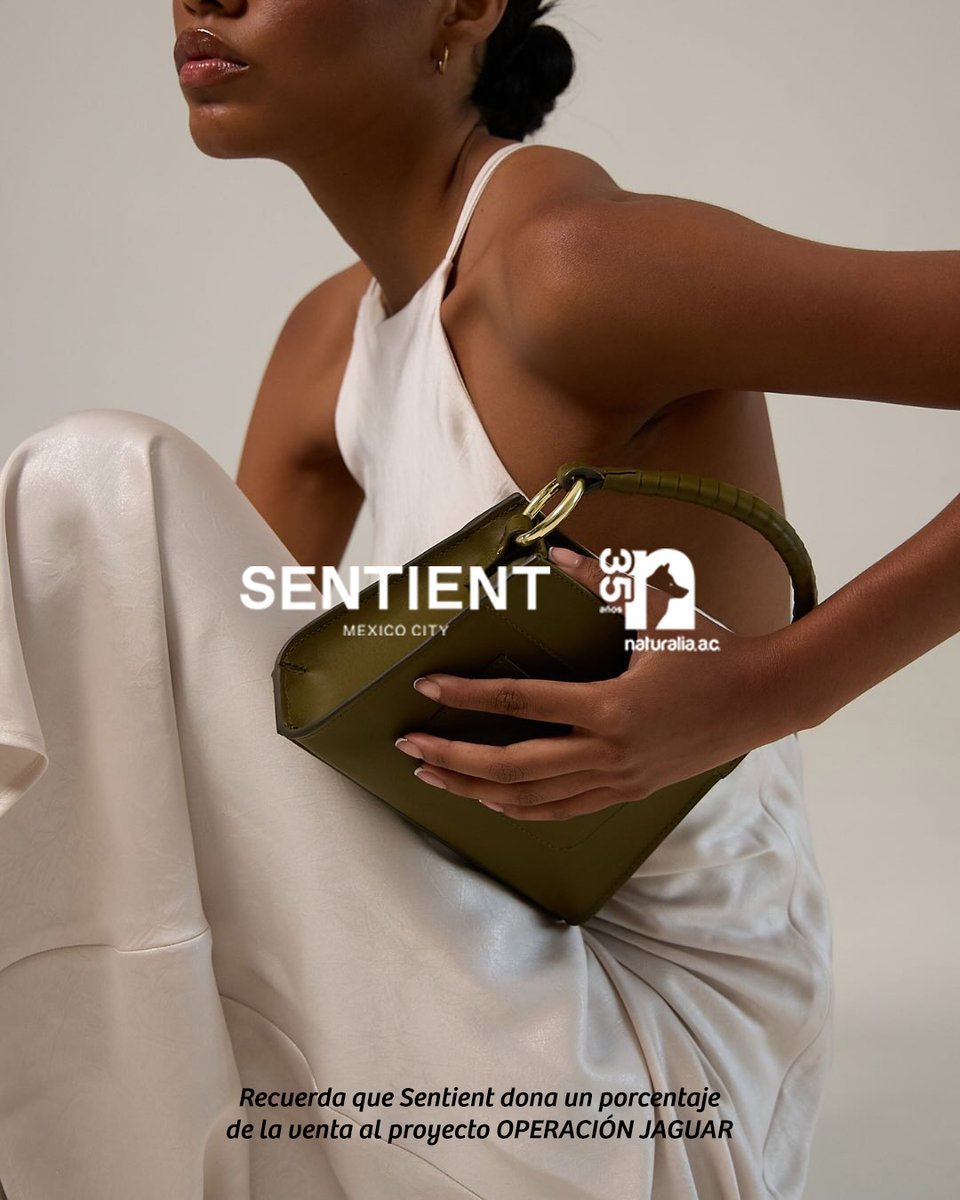 Este 14 de febrero es el regalo ideal que une moda y conservación. En la compra de cualquier bolsa de la línea Panthera, Sentient dona un porcentaje de la venta al proyecto OPERACIÓN JAGUAR
bysentient.com/es/collections…