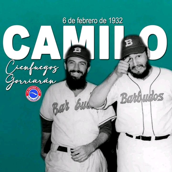 un día como hoy nace el héroe de yaguajay sonrisa de pueblo 🇨🇺♥️Capitán tranquilo,
paloma y león,
cabellera lisa
y un sombrero alón;
cuchillo de filo;
barbas de vellón,
una gran sonrisa
un gran corazón. #JuntarYVencer #MejorEsPosible #LaSierpe