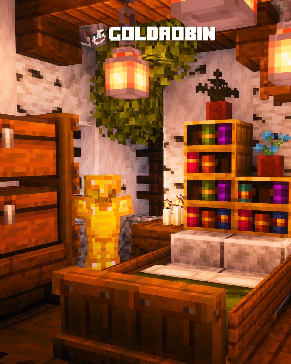 xGoldrobin's tweet photo. I built a Swamp Hut in Minecraft! 🏡 #minecraft #minecraftbuilds https://t.co/tmFLM5h7jM