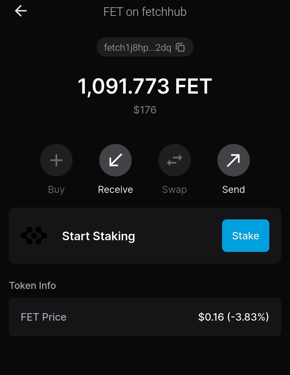 Never sell my crypto 

I'm just holding $NEAR $RENDER $FET

Remember one thing guys 

Hold is gold 🥇🪙