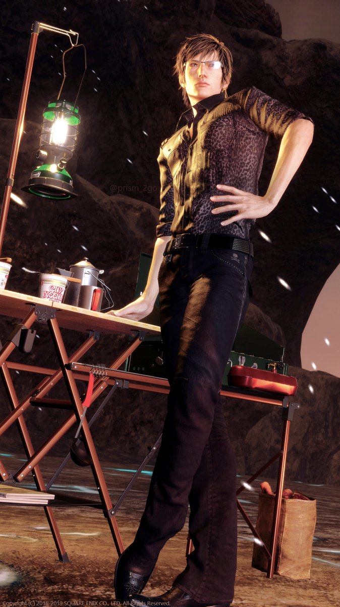 ルシス神話によると、ノクティス王の側近は足の長さが５ｍあったとされている…らしい。
#FF15 #IgnisScientia #イグニス