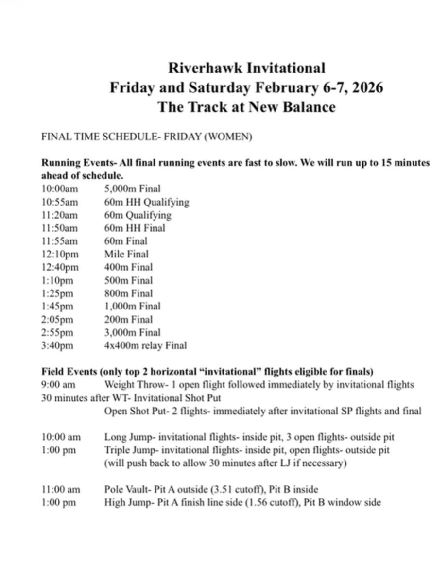 URI Women's XC/T&F tweet media