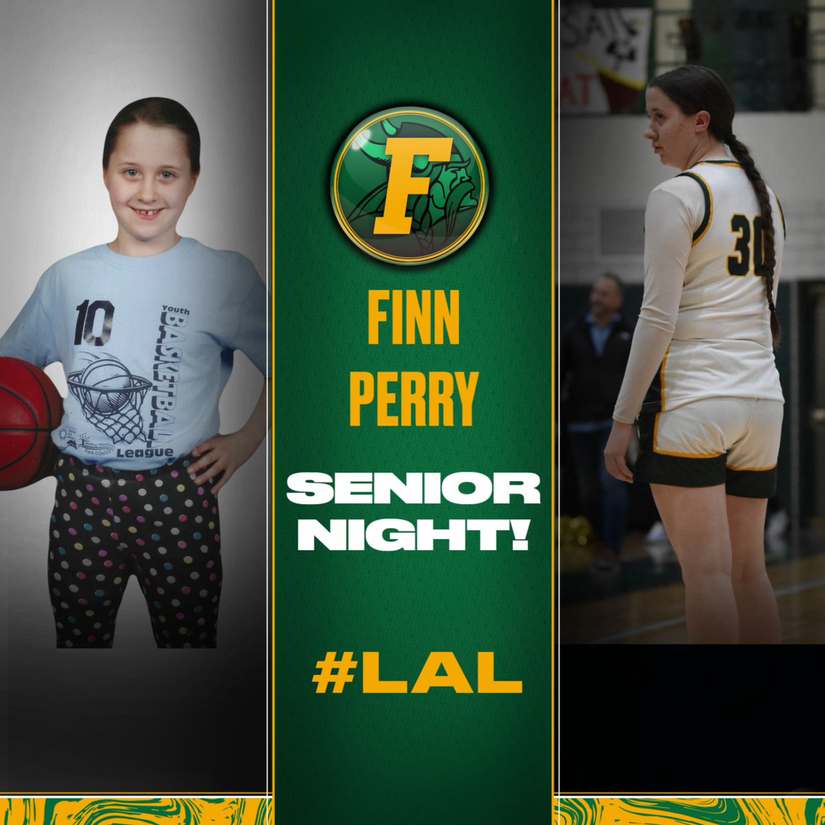 wfhoops1's tweet photo. SENIOR NIGHT!!!  FINN PERRY - Favorite on court memory - "Winning super-sectionals and going to state." https://t.co/jNZTiuCoO5