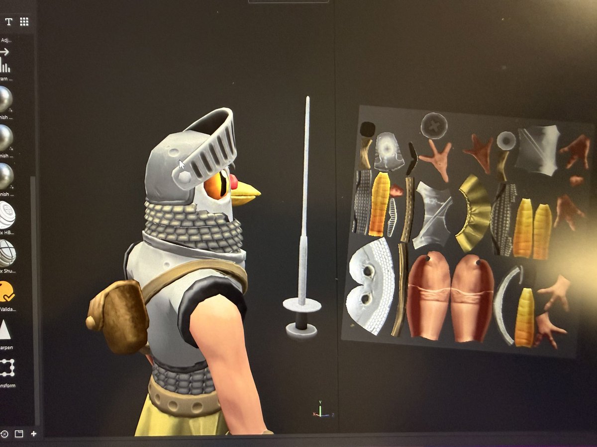 none_vfx's tweet photo. 3D lowpoly/retopology+ substance painter 👍🏻 #b3d #substancepainter https://t.co/KdEEMGigRd