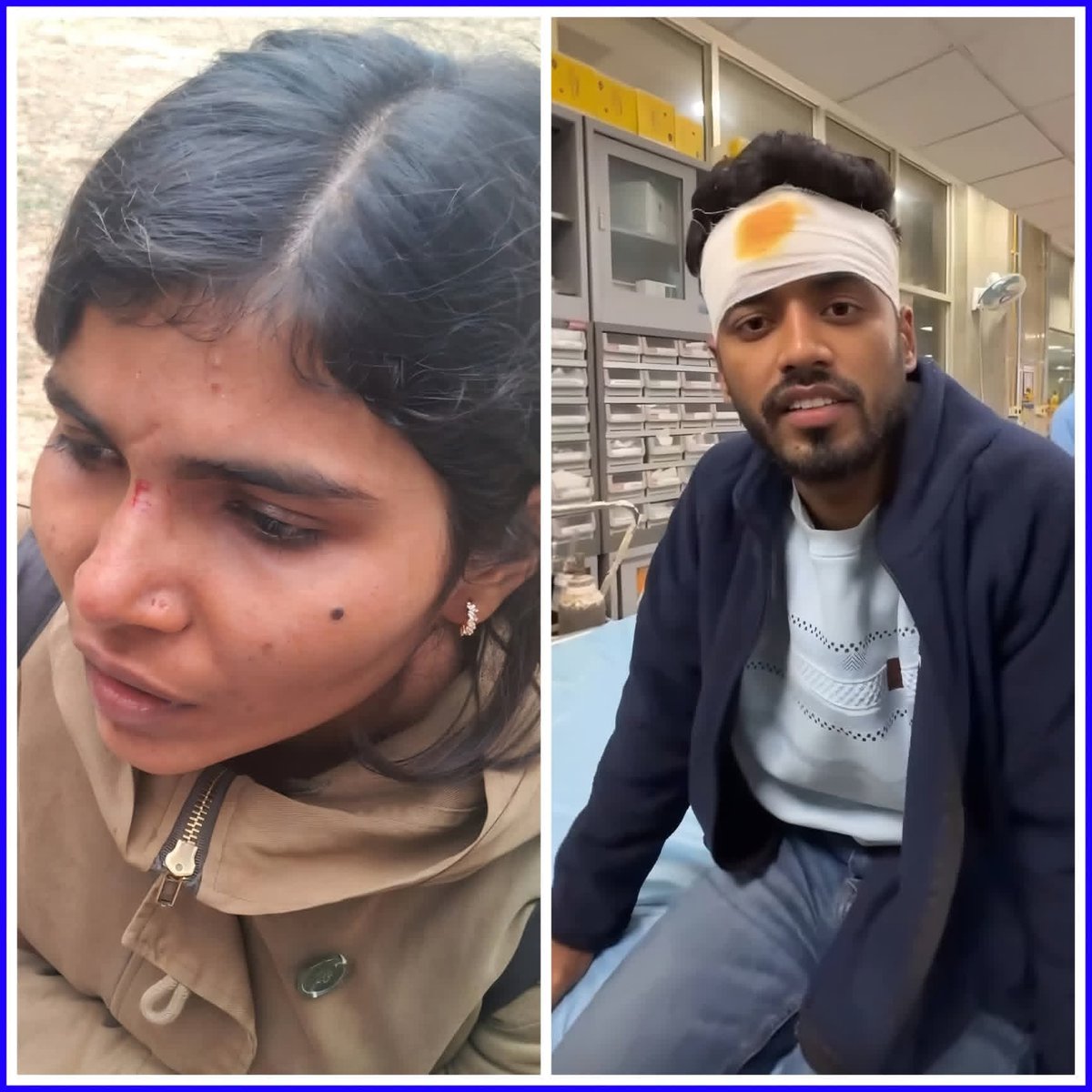 UGC रेगुलेशन का समर्थन करने वालों पर अब मनुवादी घात लगाकर हमला कर रहे हैं, SC ST OBC केसाथियों से अनुरोध है कि सेल्फ डिफेंस में लोहे की रॉड अपने साथ रखे, जब भी मनुवादी हमला करें उसे तुरंत वहीं ताड़ना (शिक्षा) दे,

सरकार प्रशासन पुलिस न्यायपालिका कुछ नहीं करेगी