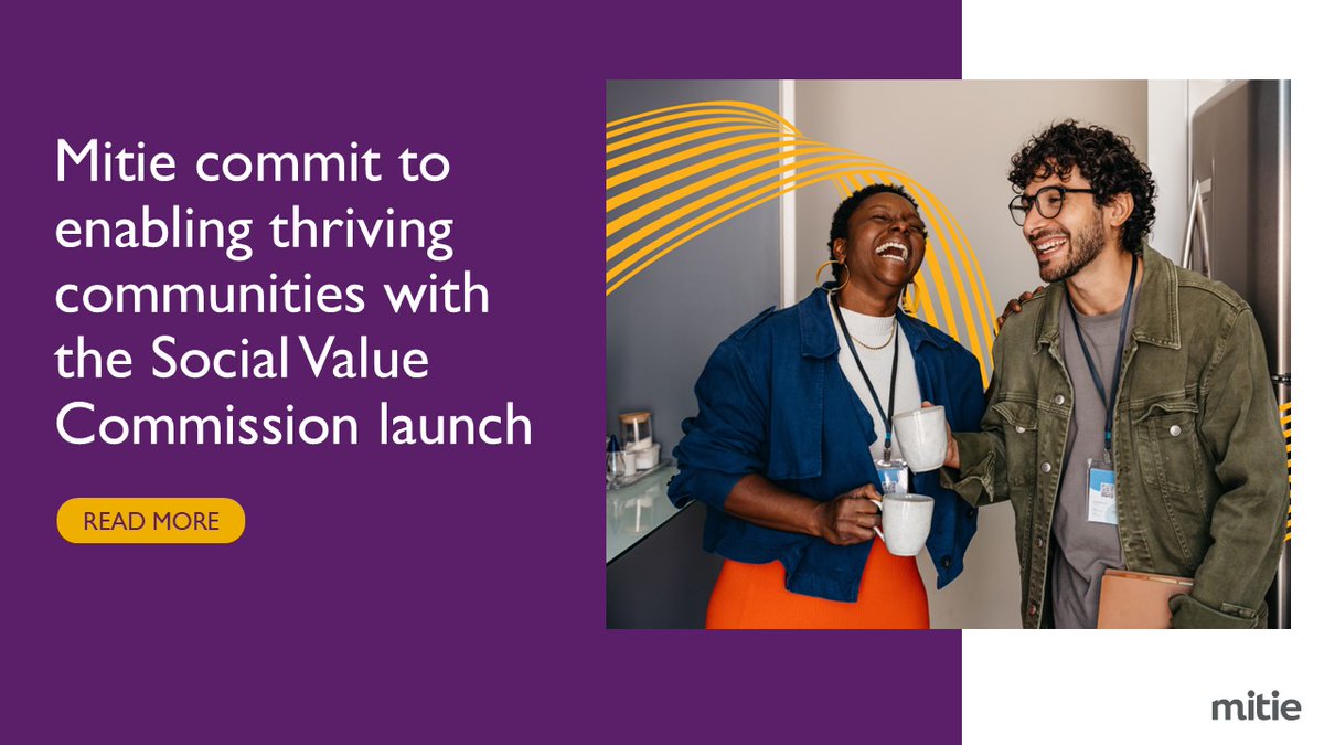mitie's tweet image. Mitie, @VodafoneThreeUK, @HeathrowAirport, @eonenergyuk, @BarrattRedrow, Knight Dragon and @PensionCorp launch the Social Value Commission to help the Government unlock opportunities to invest in communities nationwide.
 
Discover more &amp;gt;  ow.ly/r9If50Y9SrW

#SocialValue