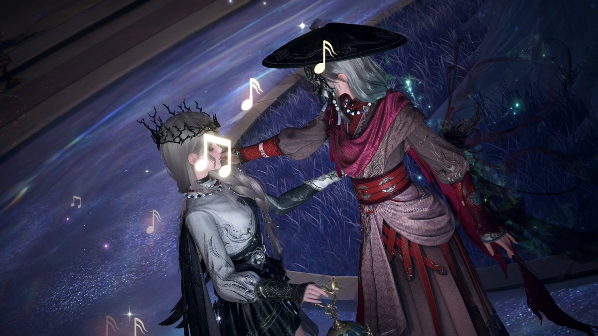 infinity_rainnn's tweet photo. Pt 2 

Behind a mask, and a quiet melody
An unsettling heart, and a silent agony
“Please, take me with you…”
“I… can’t”

New story? 🫣🤭 

Jk, just took some snaps with a random Nikki
Can’t tag her though #infinitynikki #infinitynikkiedit #chromaticbeingseverbright https://t.co/kJcsDvkxbx