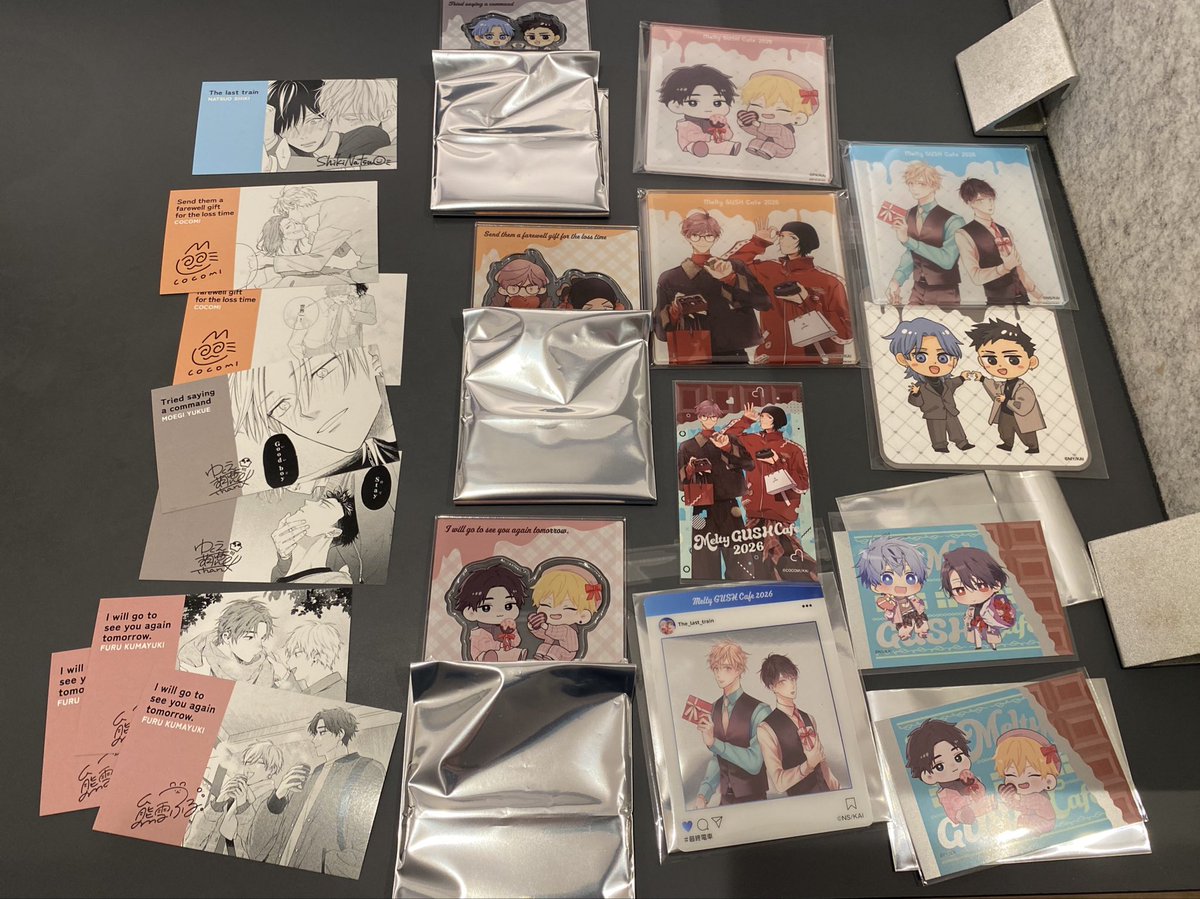 交換/譲渡】 Melty GUSH Cafe 2026 ステラマップ カフェ アクリル
