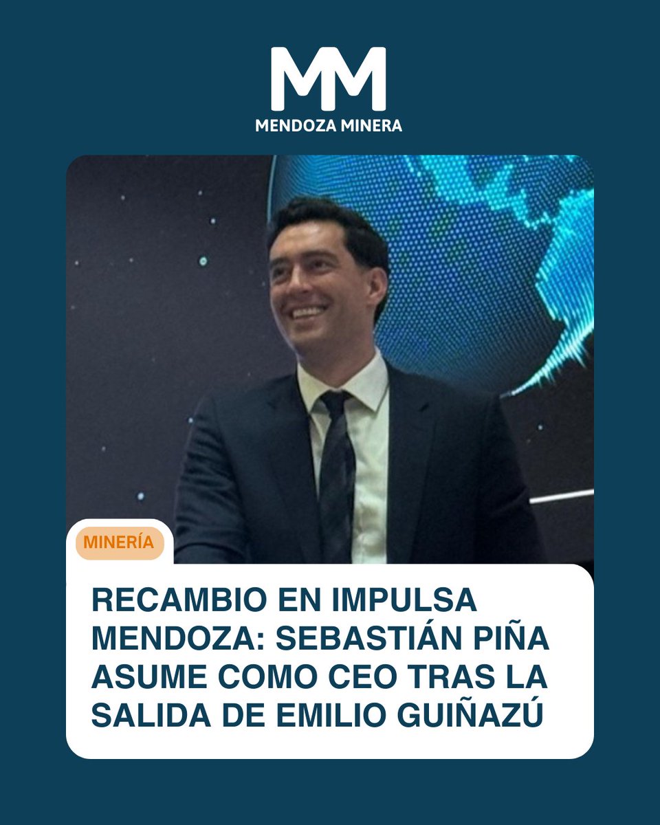Con activos propios y participación en sociedades clave, la empresa provincial atraviesa una transición ejecutiva en plena etapa de consolidación del pipeline exploratorio.

mendozaminera.com/post/recambio-…