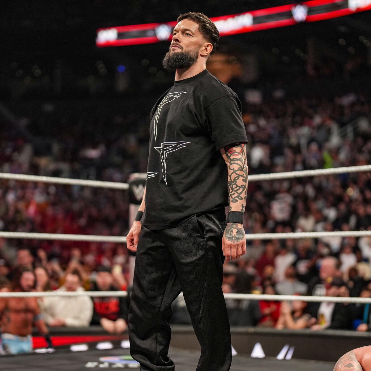 Popplayzz1's tweet photo. I personally think WWE might go with the Daniel Bryan route with Finn Balor at WrestleMania.

I think there’s a chance it might be Finn vs Punk vs Roman at WrestleMania. https://t.co/AwBkbTuV2g