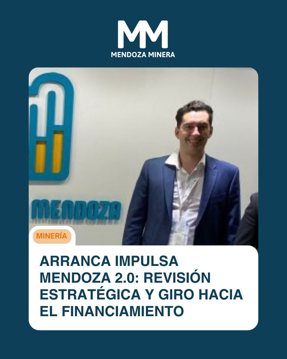 La llegada de Sebastián Piña abre un período de redefinición del rol de la empresa estatal, con decisiones por delante sobre su participación en proyectos y su posicionamiento como vehículo de inversión.

mendozaminera.com/post/arranca-i…