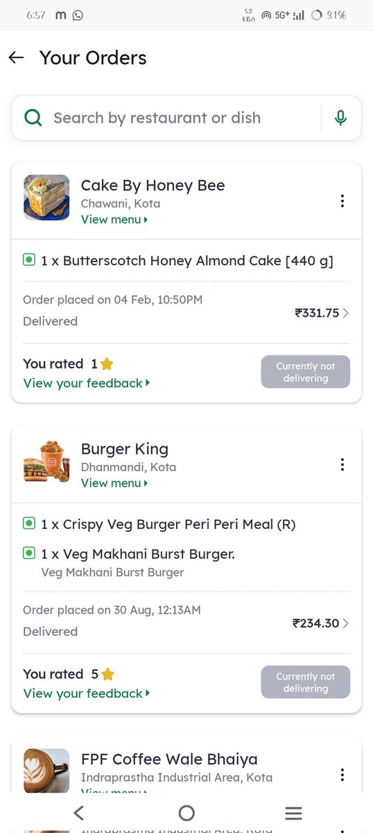 MissHarshi's tweet photo. @zomato I ordered Butterscotch Honey Almond Cake (440g) from Cake By Honey Bee, Kota on 4 Feb (₹331.75). Delivered cake was completely different &amp; appears underweight. No almonds, wrong design. No response to email yet. Request immediate refund. Photos attached. https://t.co/eBvBdQuLSh