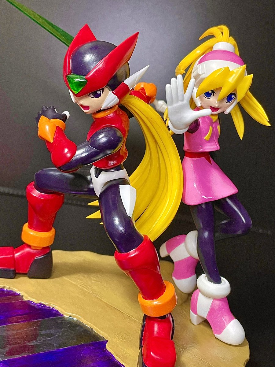 sousaku_biyori's tweet photo. WF2026冬　お品書き

ロックマンゼロより
『ロックマンゼロ&amp;シエル』18,000円

『天照』　3,000円

『不良猫(にゃンキー)』　2,500円

ディーラー名: 創作日和
卓番【2-03-16】

他にも色々と販売、展示します！
よろしくお願いします！

#WF2026W #ワンフェス2026冬 #ロックマンゼロ https://t.co/2hgvvGwfUH