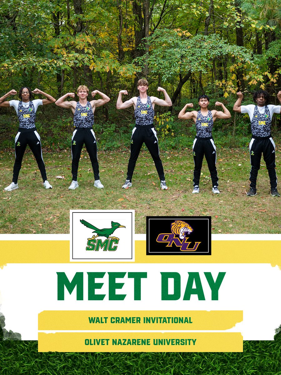 SMCRoadrunners's tweet image. Track is back in action today as the Roadrunners of Southwestern travel southwest to Bourbonnais, Illinois, to compete at the Walt Cramer Invitational at Olivet Nazarene University.

LET'S GO!

#TrackIsBack #FastAndFierce #RunAsOne