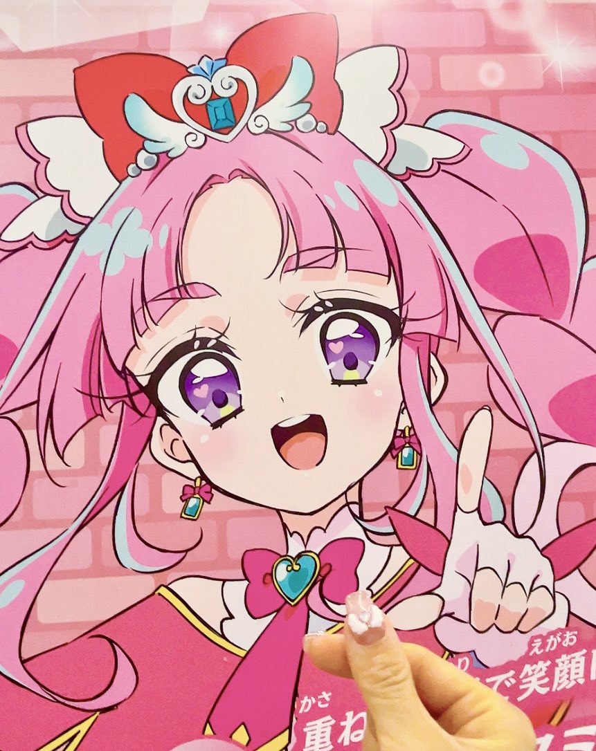YUプロフ必読 アニメキャラクター イラスト ピンク 💜💗 ໒꒱・:*+.