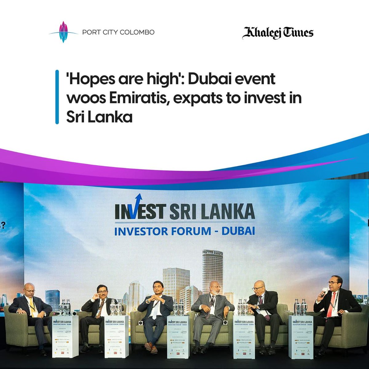 UAE investor interest in Sri Lanka is rising, backed by clearer policies, stronger governance, and a more stable economy. Key sectors like tourism, logistics &amp; finance are gaining momentum, with Colombo Port City emerging as a growing hub.

Read more: khaleejtimes.com/uae/invest-sri…