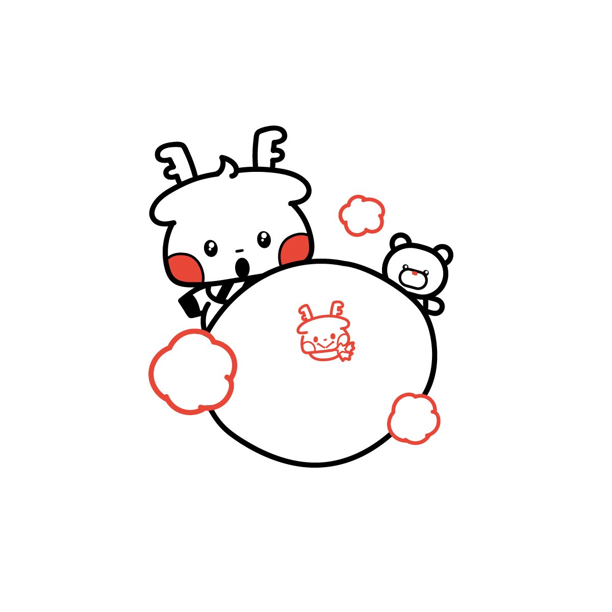 ロクちゃん｜2008年生まれの鹿キャラクター (@roku_family) / Posts / X