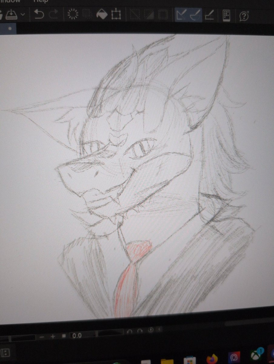 2002_arts's tweet photo. Did a bust shot for my boyfriend. First ever piece of art he has every gotten. I'm really happy with how it turned out. Hope y'all like it https://t.co/eeBHBUBf2B
