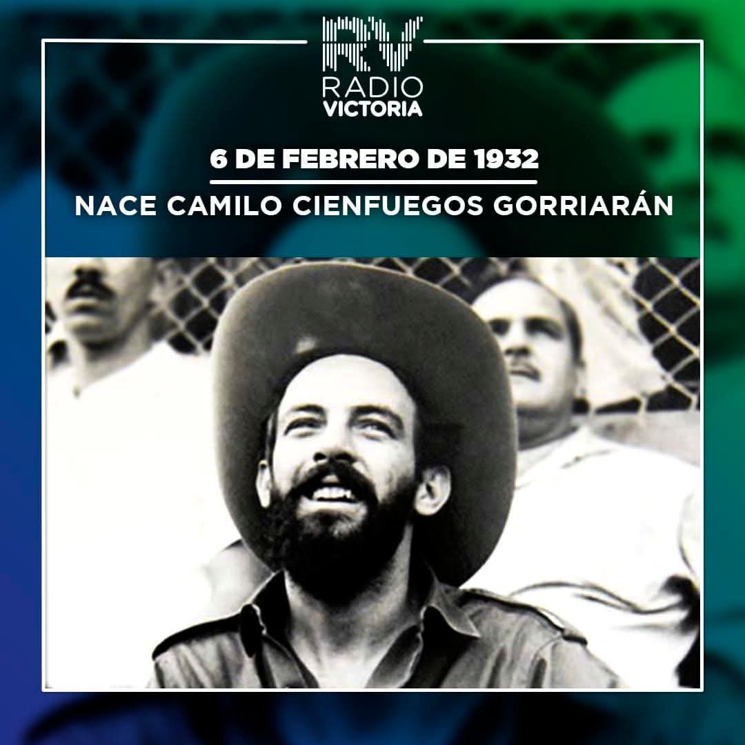Aniversario 94 del natalicio de Camilo Cienfuegos Gorriarán #HonrarHonra #CubaViveEnSuHistoria