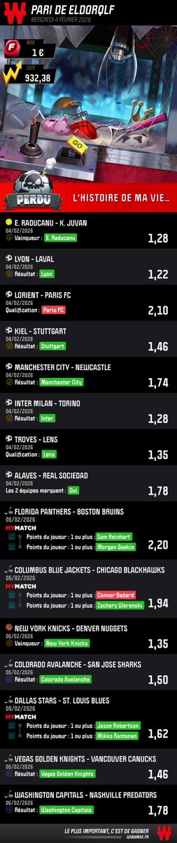 J’avais un combot boost de 360% dessus :/ 
A deux selection près , j’espère avoir ce plaisir de valider un ticket comme ça un jour