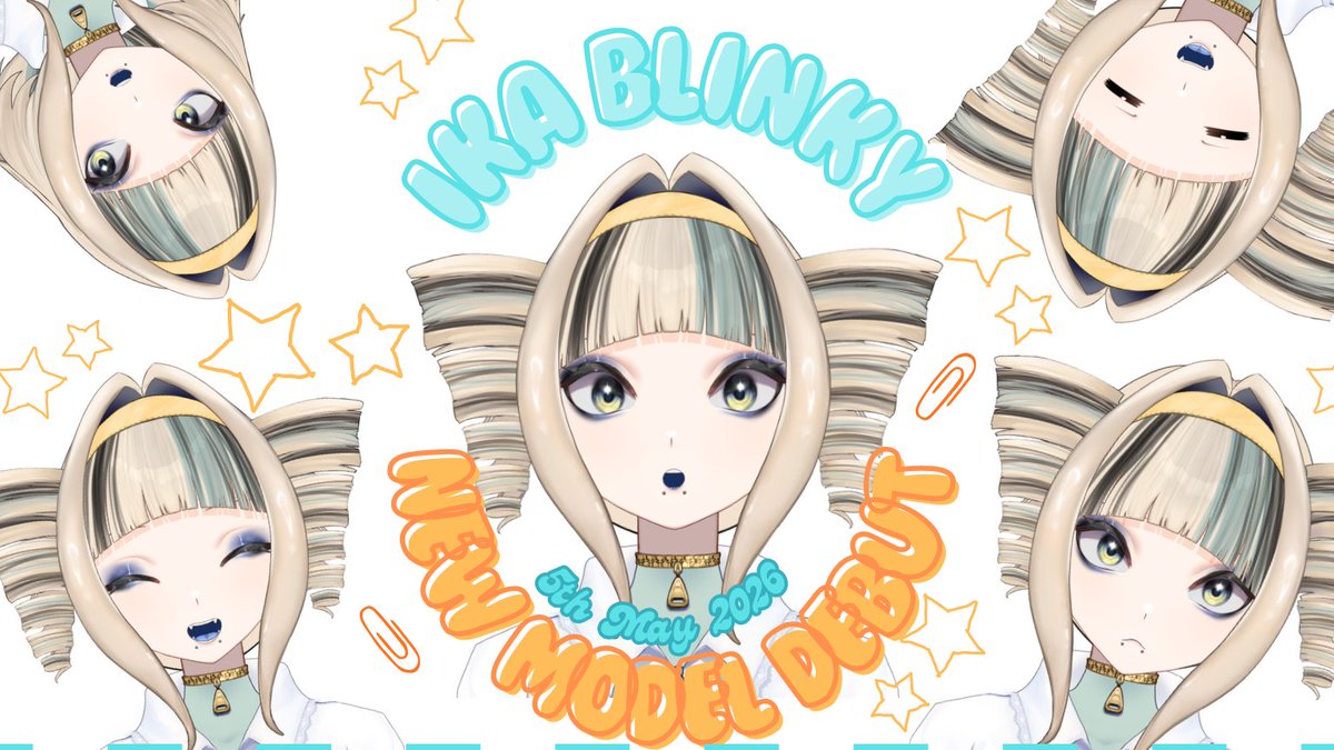 ┆IKA 🍋🦑┆VArtist ┆Vtuber ┆DEBUT 5th MAY tweet media