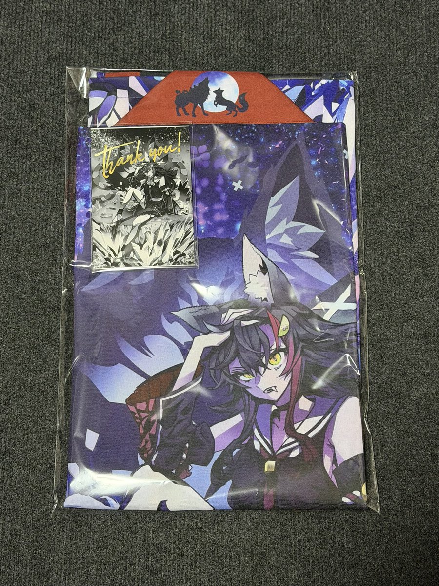 大神ミオ神法被企画(@Miosya_happi)の法被届きましたー！ 実物見ると