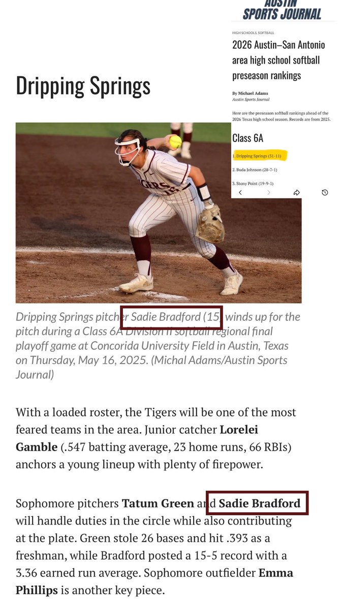 Sadie Bradford tweet media