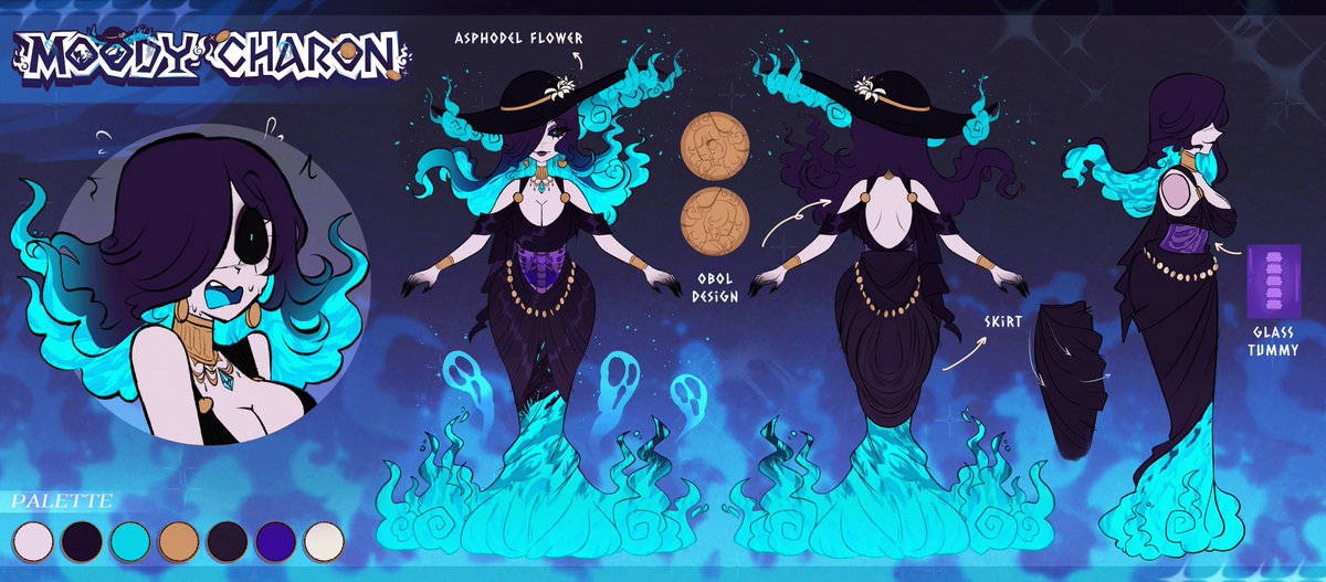 Hey I'm Moody 💀🪙

A huge thank you to everyone who loves my 2.0 design 🙏 And to those who asked, here’s my official ref sheet, beautifully brought to life by the incredible Akanuwi 😍
Make sure to give her a follow if you love her style! Hope you enjoy it as much as I do 😊