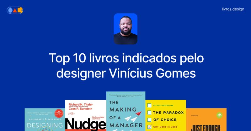 Temos uma nova lista lá no Livros Design! Confira os livros que moldam o designer <a href="/souvgomes/">Vinicius Gomes ➔ gethuggin.com</a>. 

Agora você também pode acessar a página de listas e conhecer quem será o próximo convidado.

Links na thread.