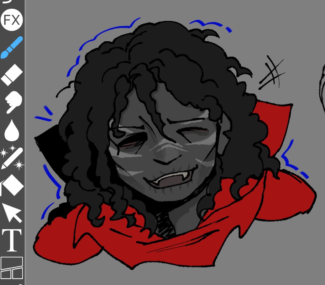 allroy4prezz's tweet image. rich si se definiera el pelo #elrichmcfanart