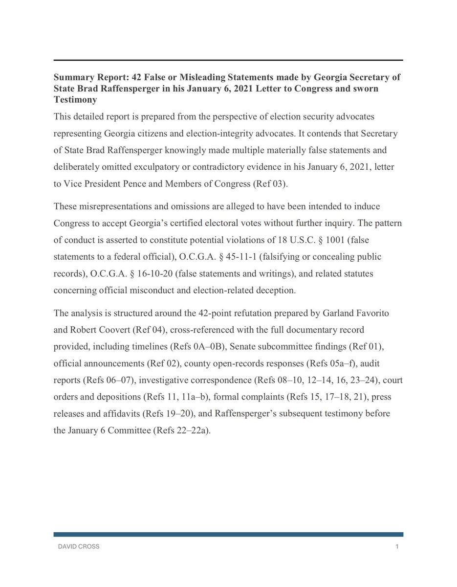 GAballots's tweet photo. Bob Coovert did an amazing job documenting Raffensperger’s lies. https://t.co/t23FtHD7e0