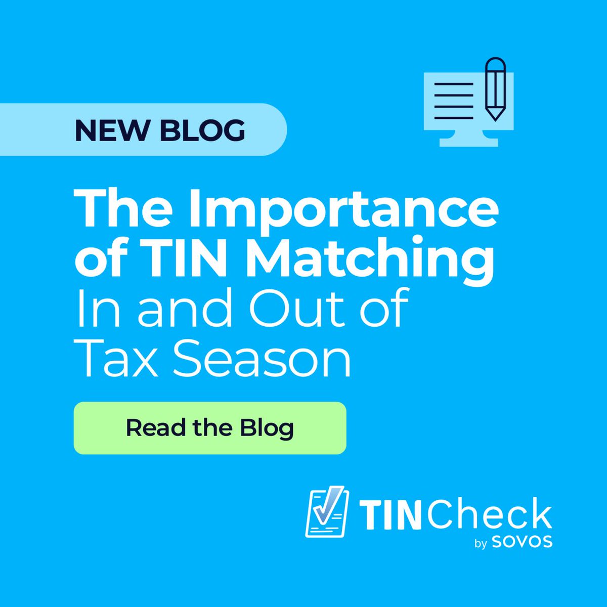 TINCheck by Sovos tweet media