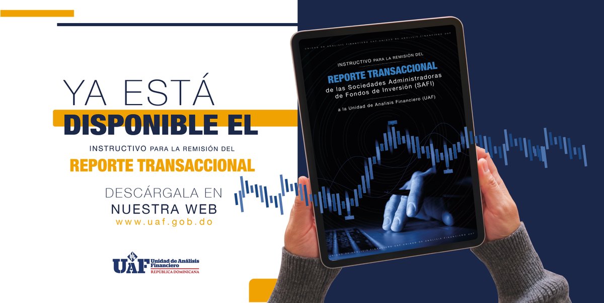 Unidad de Análisis Financiero UAF_RD tweet media