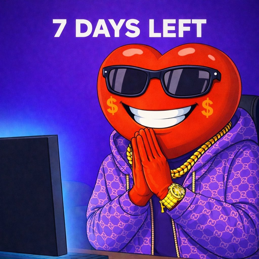 ValentineSOLx's tweet image. 7 days left until Valentine's Day !

Road to riches 💰 

$VALENTINE