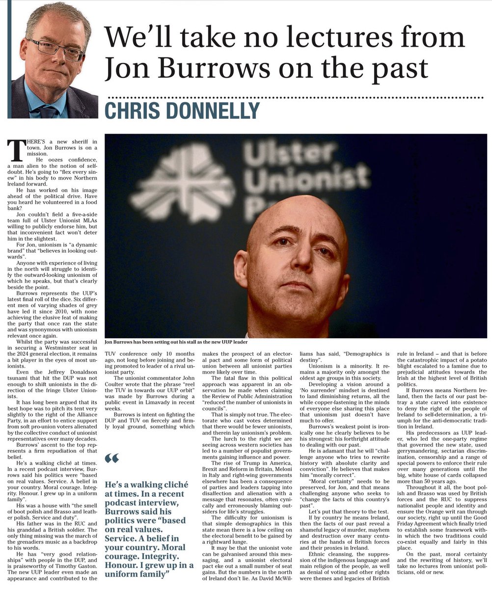 Jamie Bryson tweet media