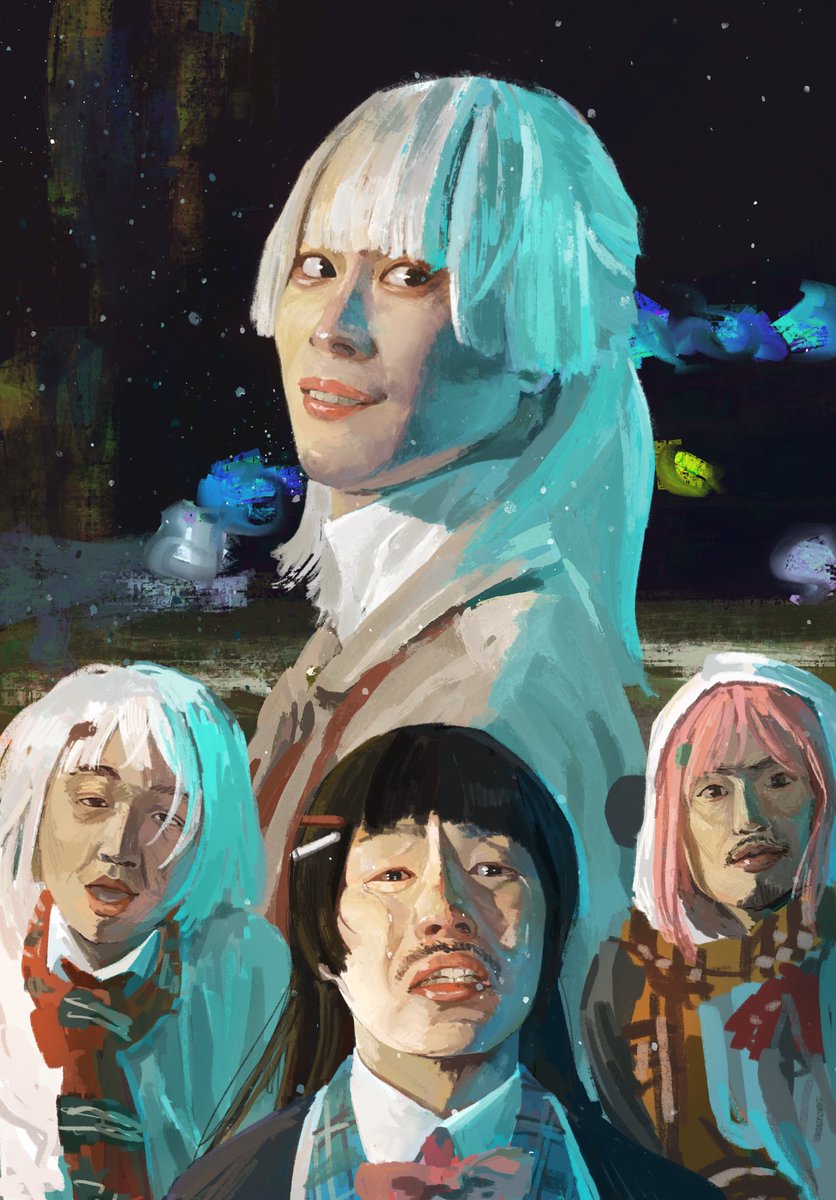 なんやかんや、最高でした💃✨
※模写
#上弦画 #みとあーと #笹の絵 #しいなーと