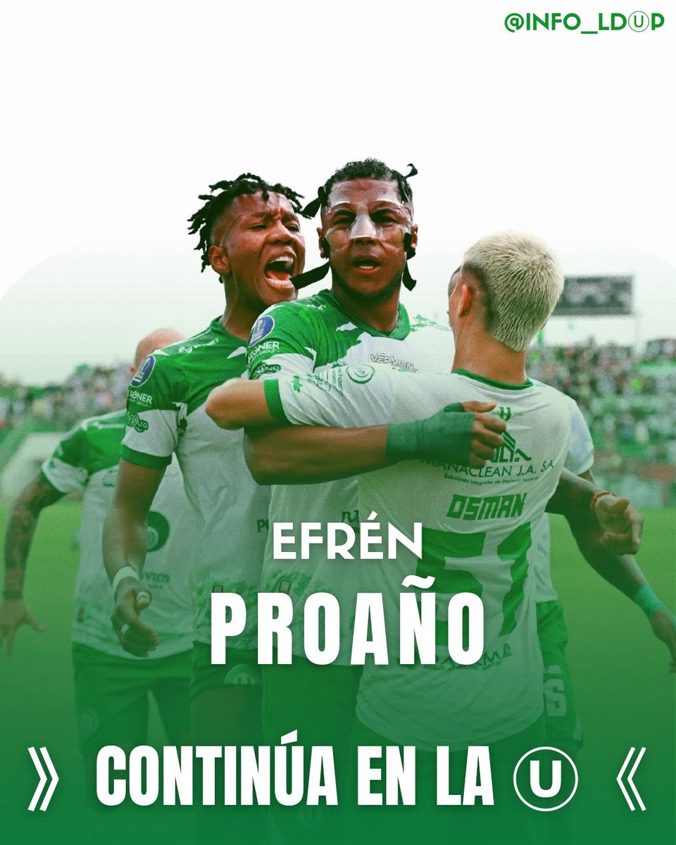 🟢⚪ La dupla de Cifuentes, Efrén Proaño, ha renovado su vínculo con el más grande de Manabí por tercer año consecutivo.