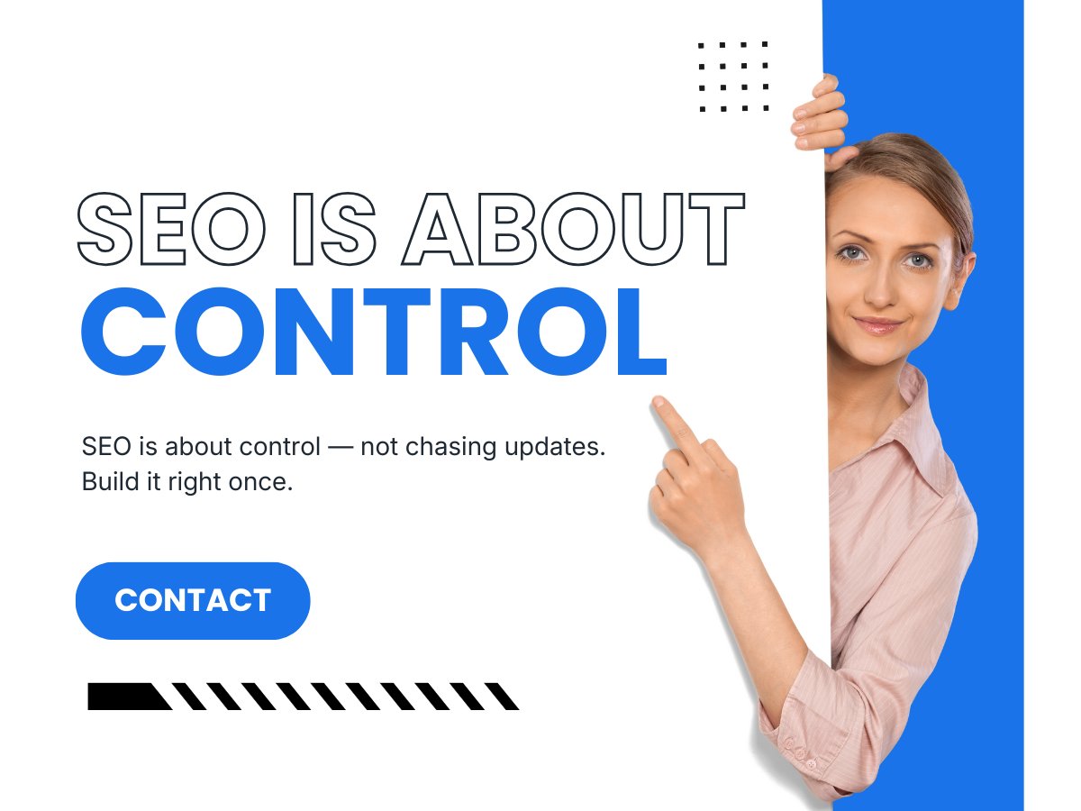 LazyLocal86747's tweet photo. SEO is about control — not chasing updates.
Build it right once.
Visit https://t.co/VN15hy52pC for more information!

#SEOControl #SearchMarketing #LocalBusinessSEO https://t.co/SFgbioqmzy