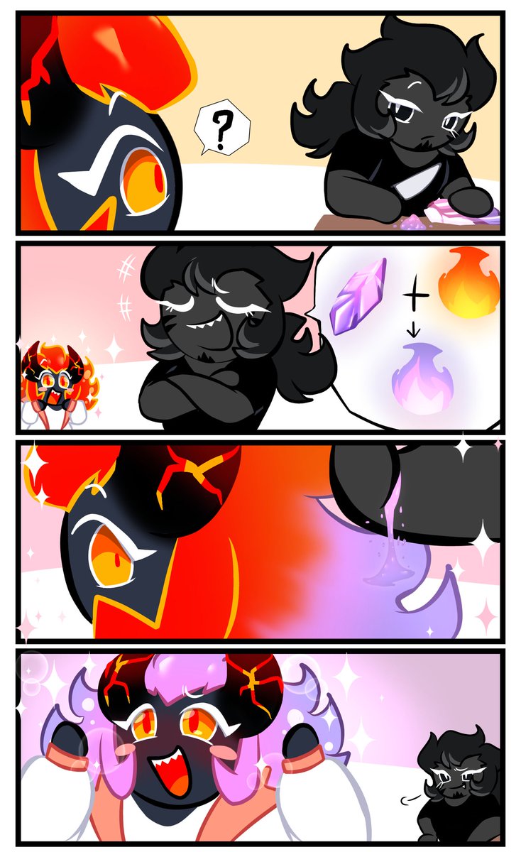 Flame Test Chemicals that cause fire to change color 
✨🥀

tiktok.com/@nam_dok?_r=1&…

#cookierunkingdom
 #cookierunkingdomfanart #cookierunkingdomoc