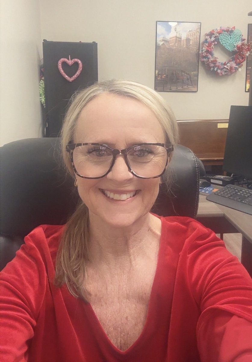 Hey there y’all! Wearing Red today to raise awareness for heart disease in women. ❤️