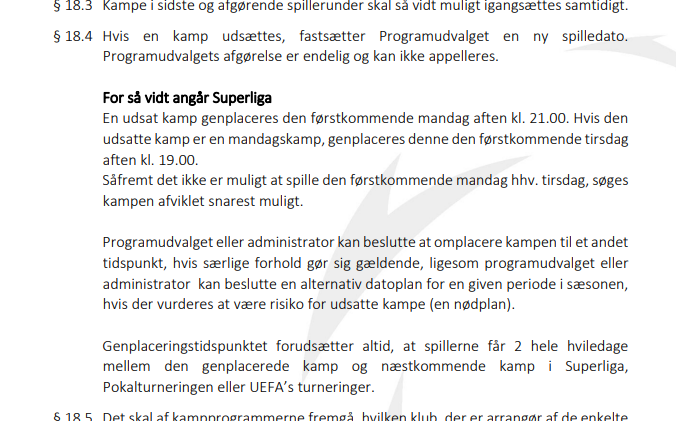 MartinKiil's tweet photo. Mandag kl 21: Divisionsforeningen henviser til regler. Men altså hvem f.. har lavet den latterlige regel? Det kan da ikke være noget nogen har kæmpet hårdt for - end ikke TV-kanalerne. Det er jo en nødsituationsregel, så gør den dog straks mere fleksibel #sldk #ultratwitteragf https://t.co/qeBJ4ibi7Y