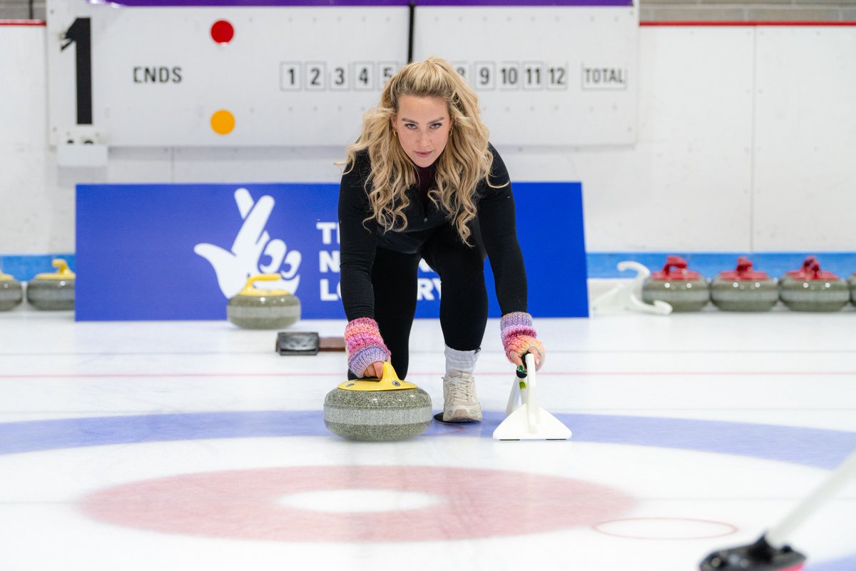 LottoGoodCauses's tweet photo. Today’s the day. The Winter Olympics return to the Italian Alps. ⛷️

We’re celebrating in Stirling with @scottishcurling &amp; @BritishCurling, bringing clubs and first-time curlers together and showing how the Games are already inspiring communities. 👏 

Best of luck @TeamGB 💙 https://t.co/Gc8ARqn7HR