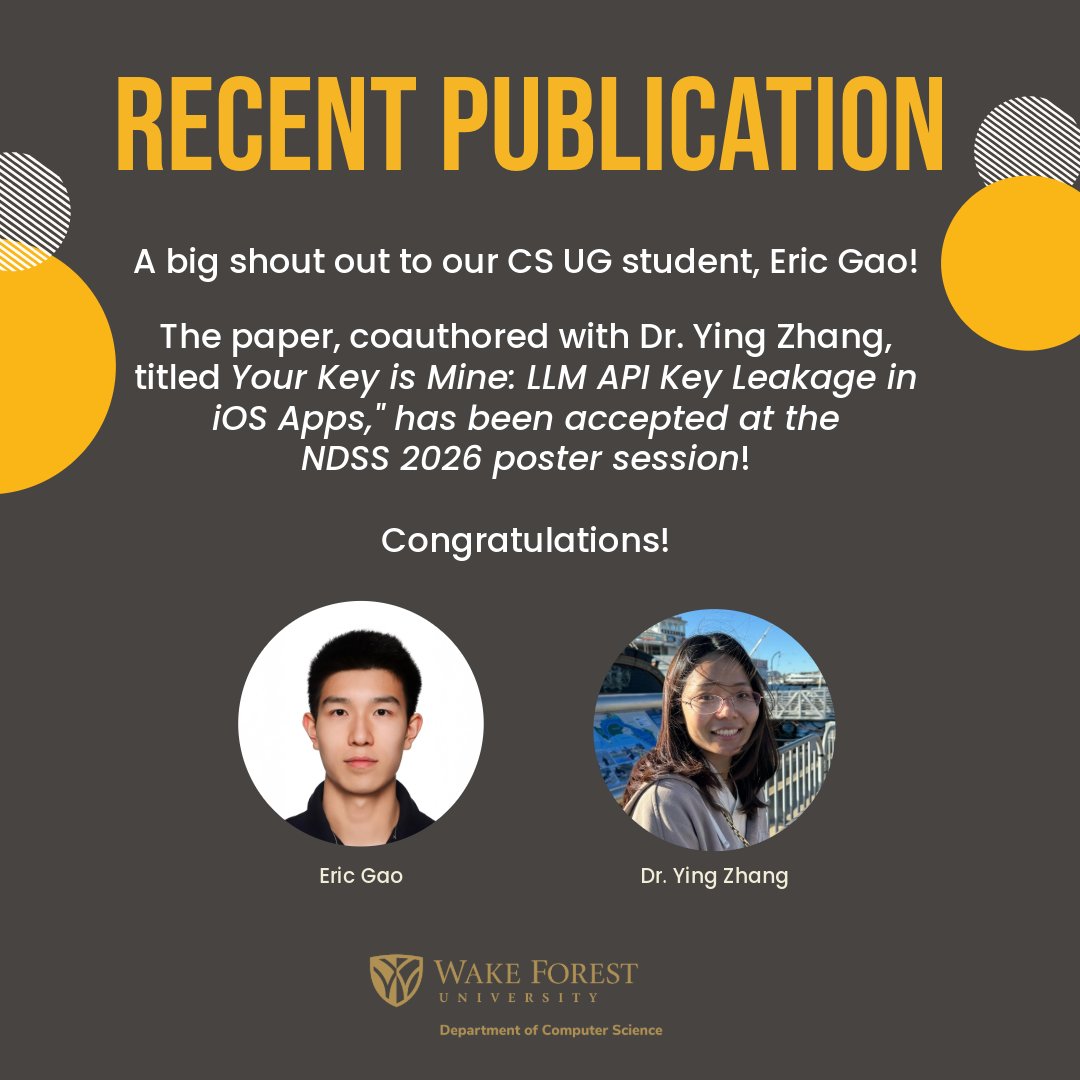 WFUComputerScience tweet media