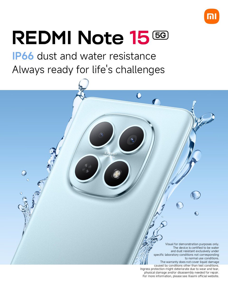 MoshPhiphi's tweet photo. Who has some ka money we go and get ourselves Redmi Note 15 series that are being launched today ☺️☺️

#RedmiNote15Launch https://t.co/XpZzkwHhAG