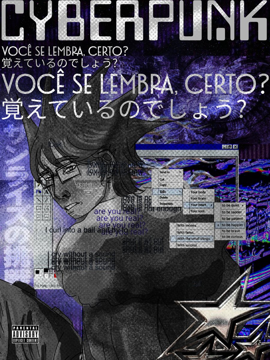 arievilods's tweet image. uns balão engraçado nesse perfil + dia 05 com meu tema favorito: cyberpunk 

#cyber #cybercore #cyberpunk