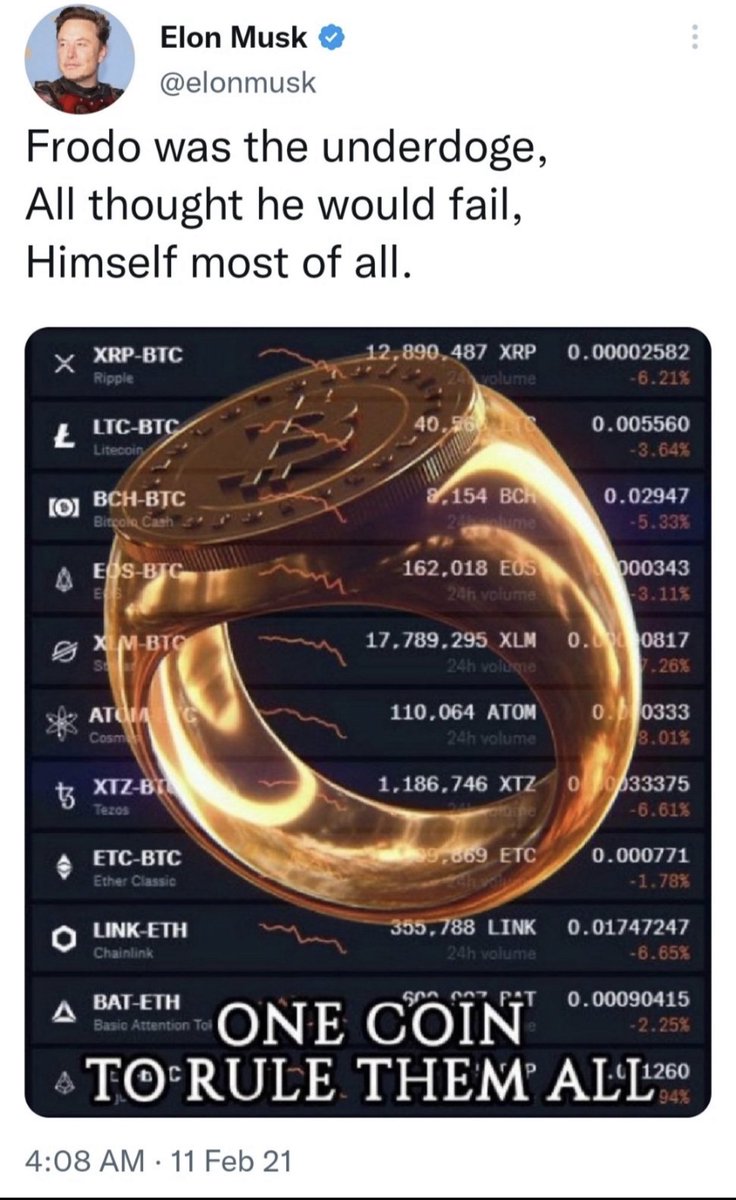 Xrp Riddles XRP: The One Coin to Rule Them All? 🧙♂️🚨 Elon once dropped “one coin ...