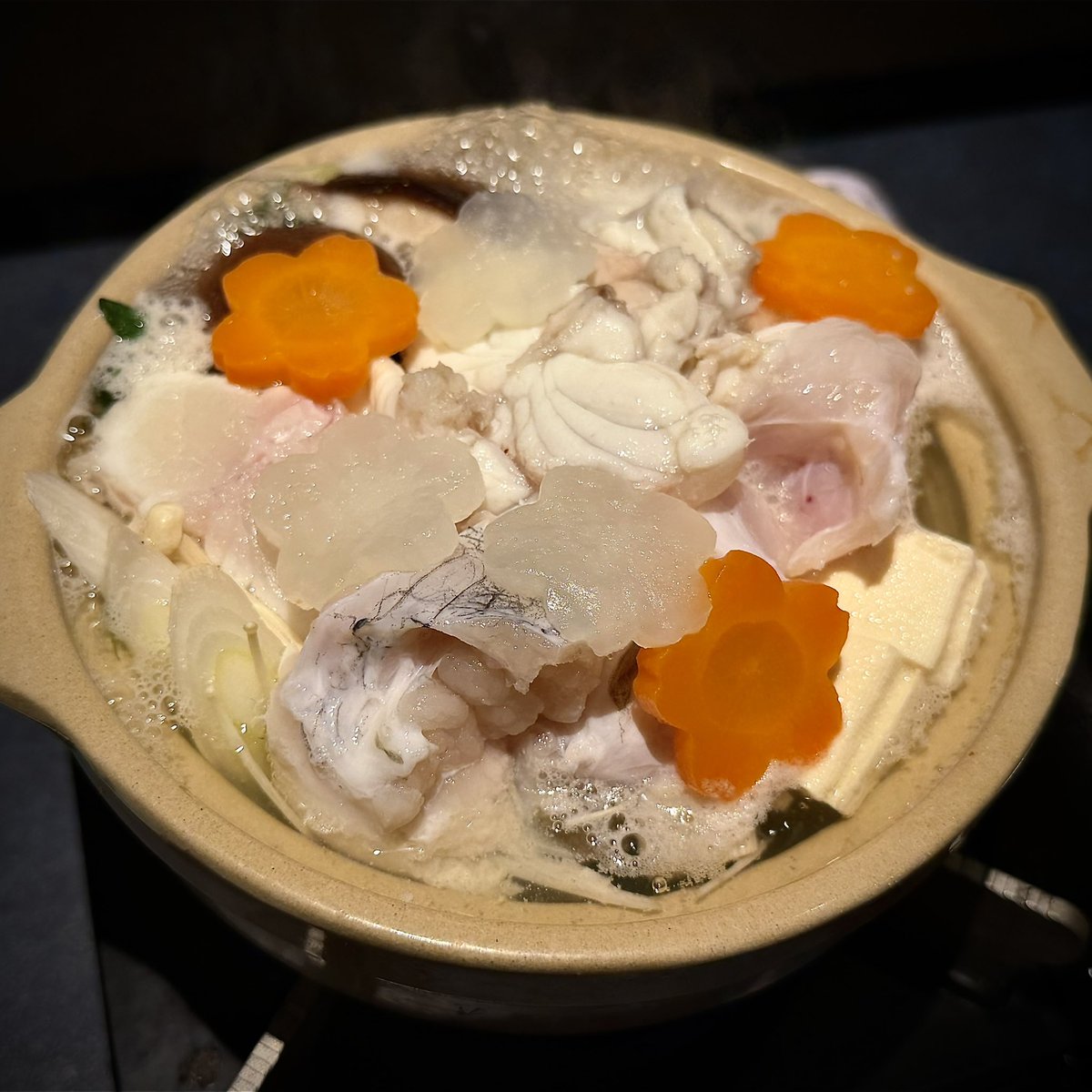 トラフグ鍋ひゃっほい！！！🐡
