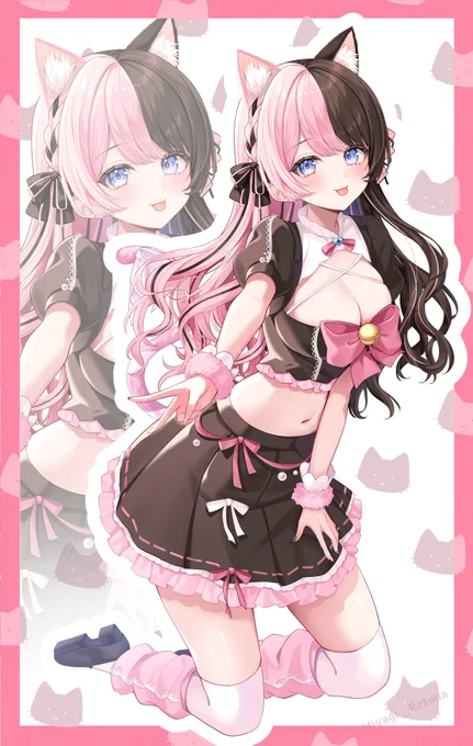 似合い過ぎている にゃんこひなーの #ひなのの絵なの