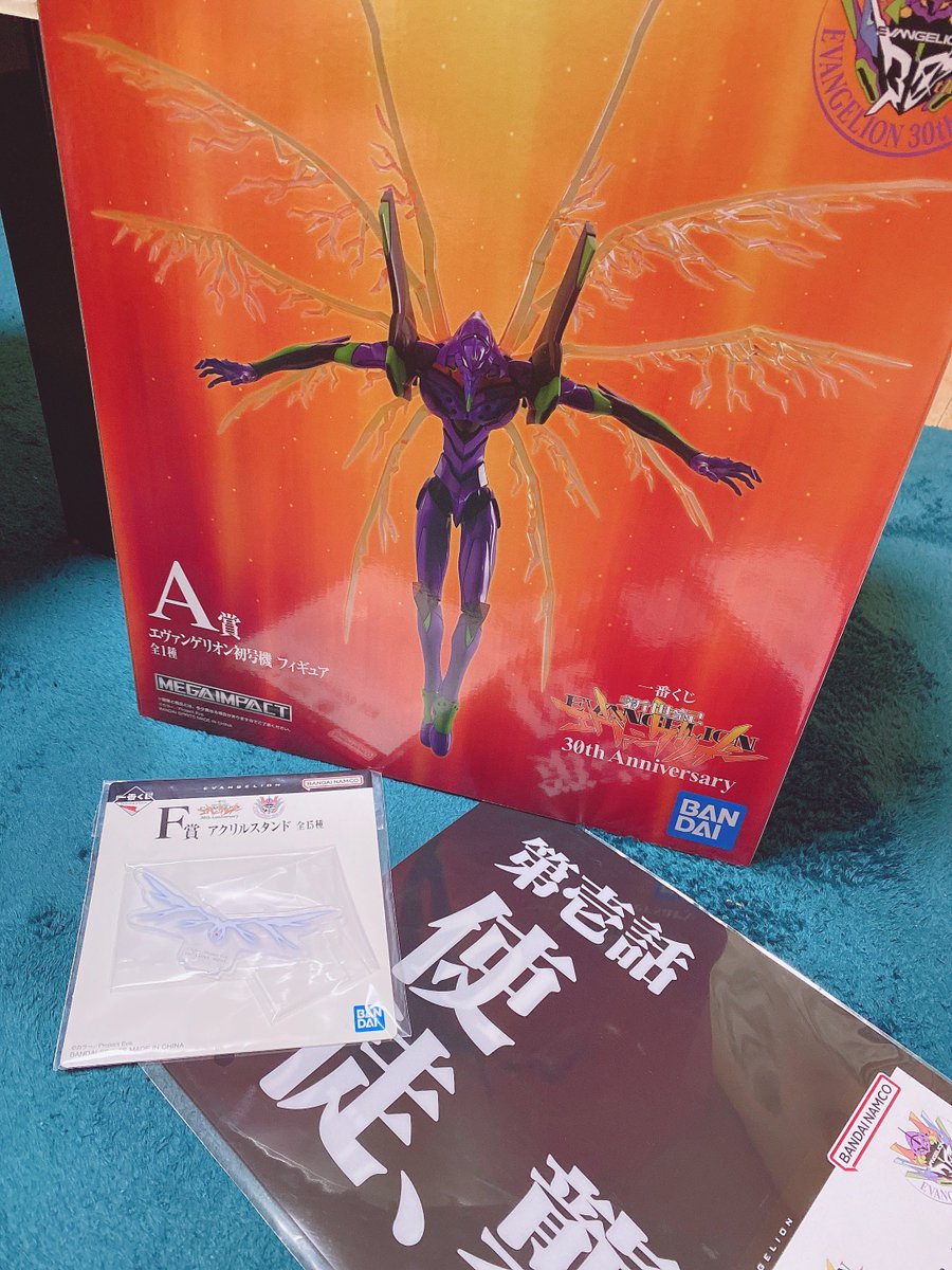 エヴァの一番くじ3回引いてA賞が欲しかったので、買った。 当てるのではなく、買う。 このマインドで全て引けるようになる