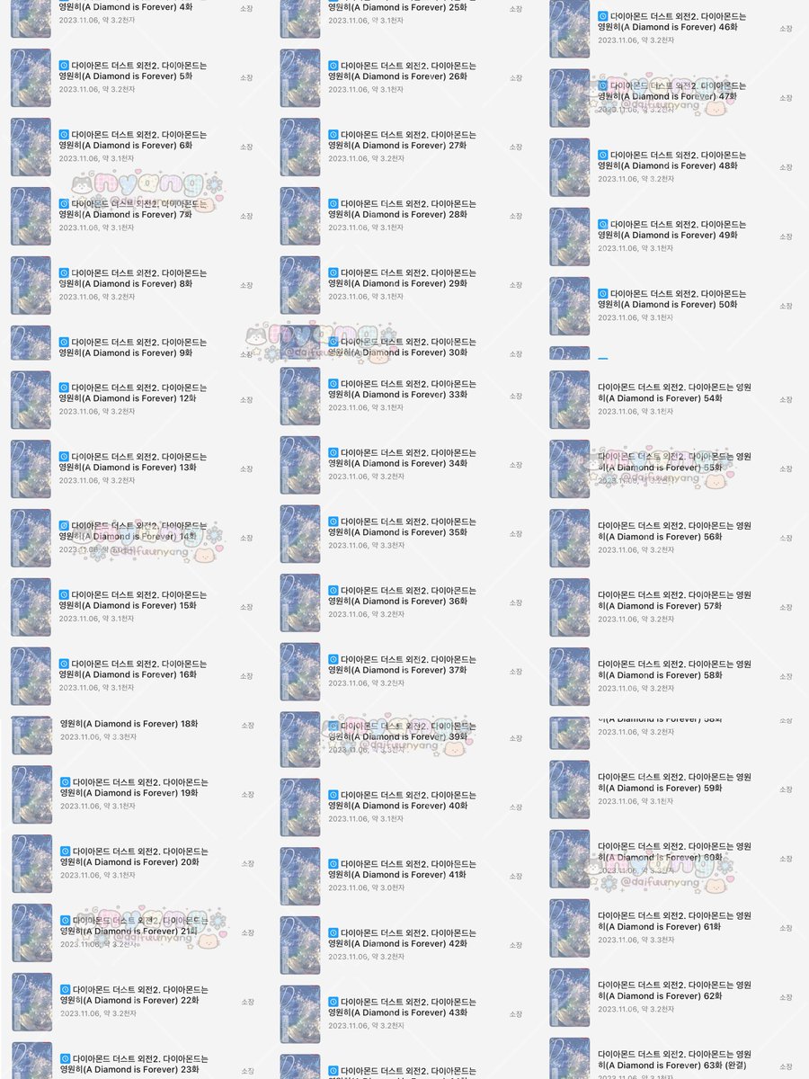 รีวิวมหากาพย์ diamond dust ฉบับอ่านรวดเดียวจบเนื้อเรื่องหลัก ตอนพิเศษหนึ่ง ตอนพิเศษสอง คุ้มทุกบาทสุดๆ🥺 ซื้ออ่านแบบรายตอน ตอนละ 100 วอนเท่านั้น ใครที่ลังเลว่าจะเริ่มอ่านดีมั้ย เดะช่วยรีวิวประกอบการตัดสินใจให้เลย><🤍 (ค่อนข้างยาวมาก)

รีวิวความรู้สึกตอนอ่านก่อน